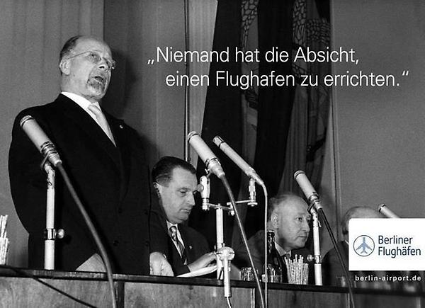 Niemand hat die Absicht